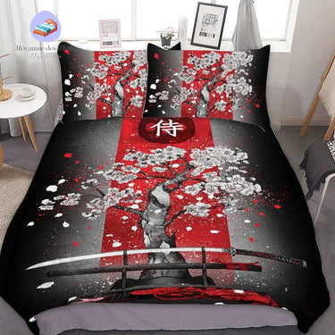Housse de Couette Japon Arbre